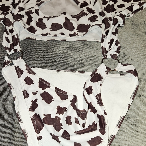 Fashion Nova Rodeo Summer One-Piece Bathing Suit Size XL - Picture 6 of 7